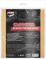 Салфетка из искусственной замши 40х35см