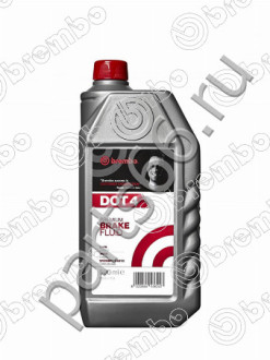 Жидкость тормозная dot 4, 0.5л