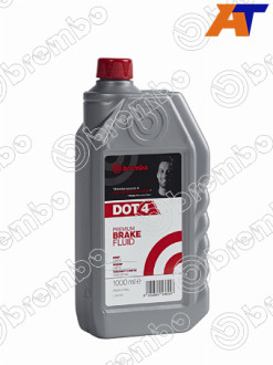 Жидкость тормозная dot 4, 1л