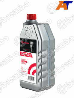 Жидкость тормозная dot 5.1, 1л