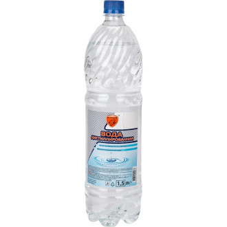 Вода дистиллированная, 1,5л