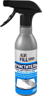 Очиститель стекол, фар и зеркал зимний, 400 мл