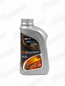 Масло мотор. синтетич. g-energy f synth 5w40, api sm/cf, acea a3/b4, 1л