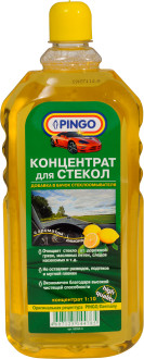 Моющий концентрат для стеклоочистителей pingo (1:10) с запахом «лимон», пэт-бутылка, 1 л