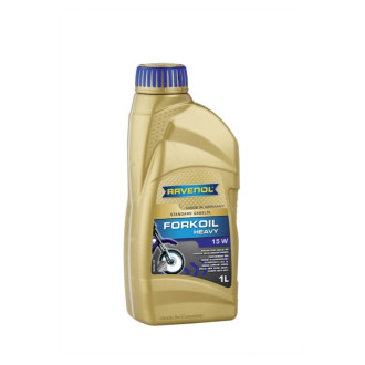 Вилочное масло ravenol forkoil heavy 15w (1л) new