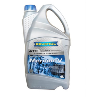 Трансмиссионное масло ravenol atf mercon v ( 4л) new