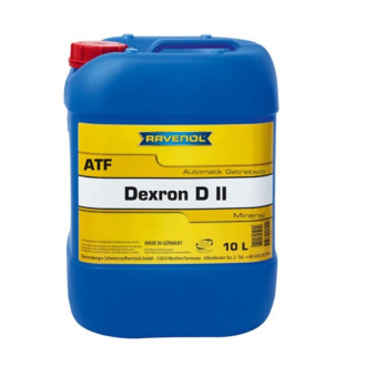 Трансмиссионное масло ravenol atf dexron dii (10л) new