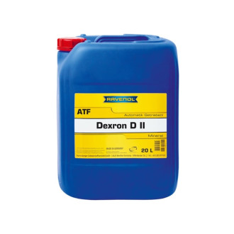 Трансмиссионное масло ravenol atf dexron dii (20л) new