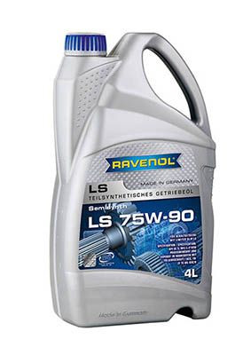 Трансмиссионное масло ravenol getriebeoel ls sae 75w-90 (4л) new