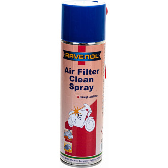 Очиститель для поролон. фильтров ravenol air filter clean-spray (0,5л)
