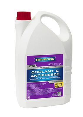 Антифриз готовый к прим. лила ravenol otc organic techn. coolant premix -40°c ( 5л)