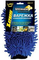Варежка из микрофибры комбинированная