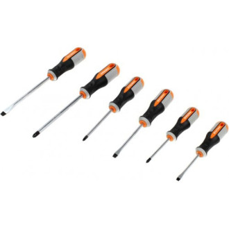 975006 Набор отверток стержневых ROUND GRIP, 6 предметов