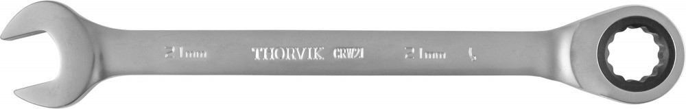 CRW21 Ключ гаечный комбинированный трещоточный, 21 мм
