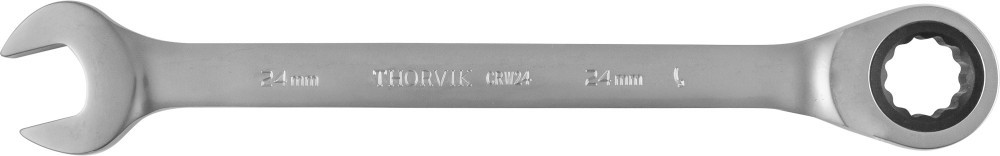 CRW24 Ключ гаечный комбинированный трещоточный, 24 мм
