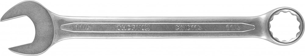 CWI0001 Ключ гаечный комбинированный дюймовый, 1