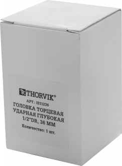 IS11236 Головка торцевая ударная глубокая 1/2