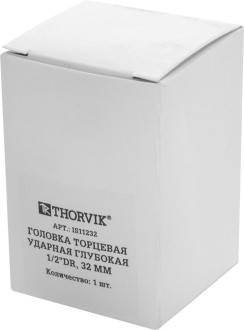 IS11232 Головка торцевая ударная глубокая 1/2