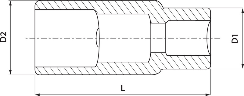 SPS1216 Головка торцевая свечная 1/2