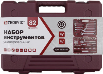 TS082/12 Набор инструмента универсальный 1/4