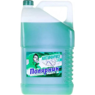 Антифриз Полярник зеленый, 10 кг