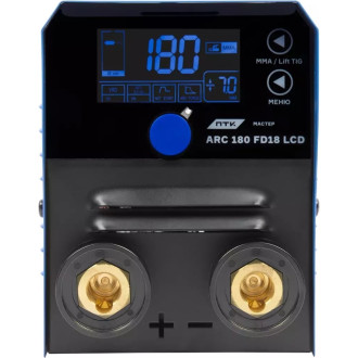 Аппарат ручной дуговой сварки ПТК МАСТЕР ARC 180 FD18 LCD