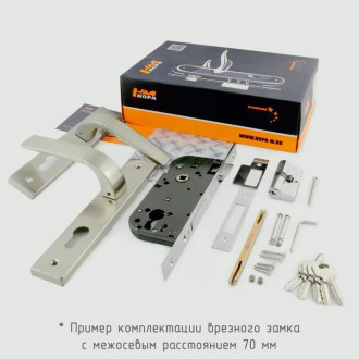Врезной замок НОРА-М N109-70 Л