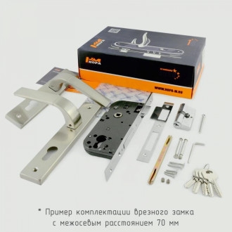 Врезной замок НОРА-М N107-70 Л