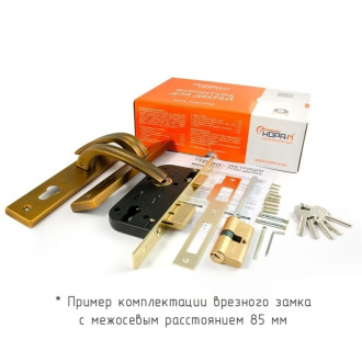 Врезной замок НОРА-М N108-85 К