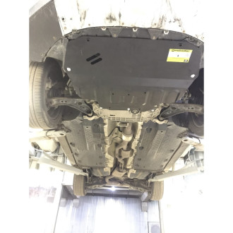 Стальная защита двигатель, КПП, Skoda Octavia, V=1.4-1.8T, 2008- ООО Трио Сервис MOTODOR
