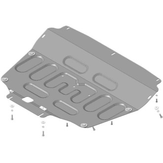 Стальная защита двигатель, КПП, Chery Tiggo 4/7/7Pro/8/8Pro 2019 г.в. ООО Трио Сервис MOTODOR