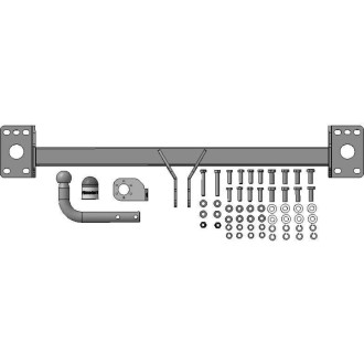 Фаркоп VW Touareg 2002-2018, Audi Q7 2006-2015 ООО Трио Сервис MOTODOR