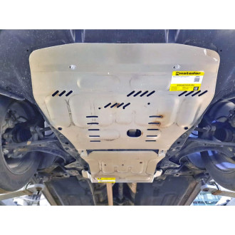 Алюминиевая защита Д, КПП Kia Sorento, Hyundai Tucson, Santa Fe ООО Трио Сервис MOTODOR