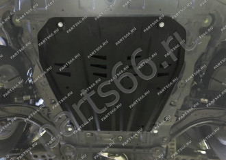 Защита картера и КПП Nissan Qashqai сборка РФ 2015-/X-Trail 2007-2015 2015- АвтоБроня 111.04158.1