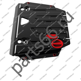 Защита картера и КПП Big для Toyota Auris 2007-2013 2013-2016/Corolla 2013- АвтоБроня 111.05773.1