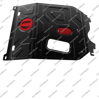 Защита картера КПП для Daewoo Nexia 2008-2016 АвтоБроня 111.01310.1