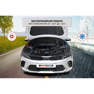 Газовые упоры капота для JAC J7 I поколение 2020-н.в. АвтоУпор UJACJ7011