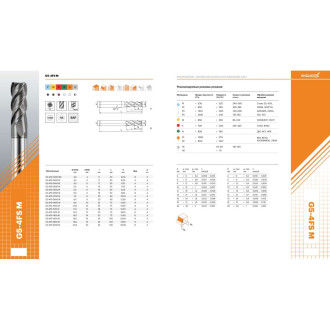 Фреза АКСИС G5-4FS-0550-M