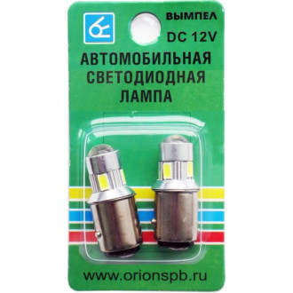 Автомобильная лампочка Вымпел BA15D-1157 6SMD