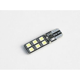 Лампа Вымпел T10-W5W 12SMD 2835 CAN BUS WHITE