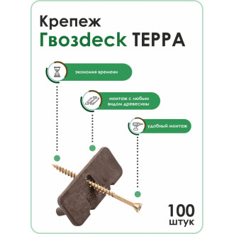 Крепеж Гвозdeck Терра