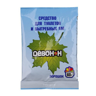 Порошок для биотуалетов, выгребных ям и септиков Девон 60Н