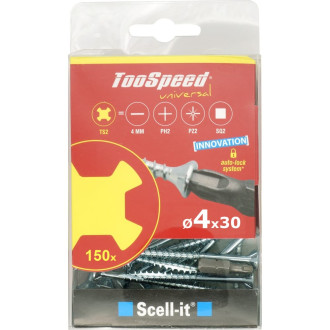 Шурупы ЕВРОПАРТНЕР TooSpeed 4x30 150 шт.