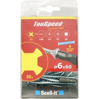 Шурупы ЕВРОПАРТНЕР TooSpeed 6x60 30 шт.