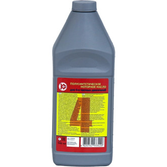Полусинтетическое зимнее масло для 4-х тактных двигателей Калибр SAE 5W30
