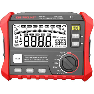 Цифровой мегаомметр КВТ KT 5205 серия PROLINE