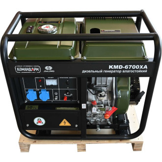 Дизельный генератор КОМАНДАРМ KMD-6700 XA