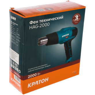 Технический технический фен Кратон HAG-2000 HOBBY