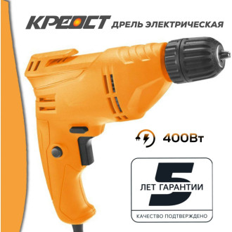 Электрическая дрель Креост KE-400-10