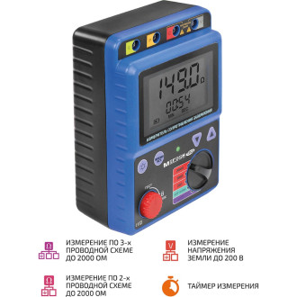 Измеритель сопротивления заземления МЕГЕОН к0000397105